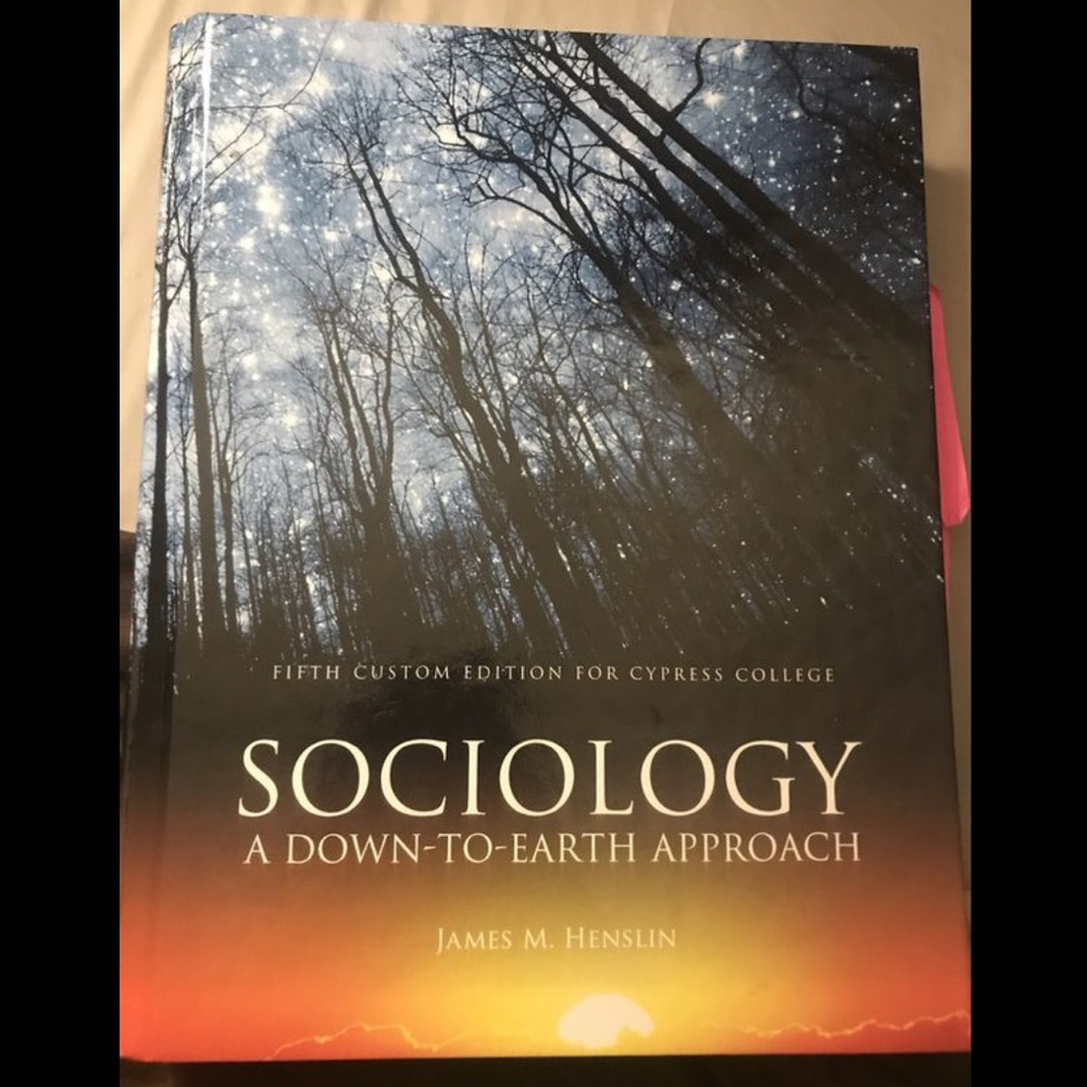 Sociology Book for Cypress College